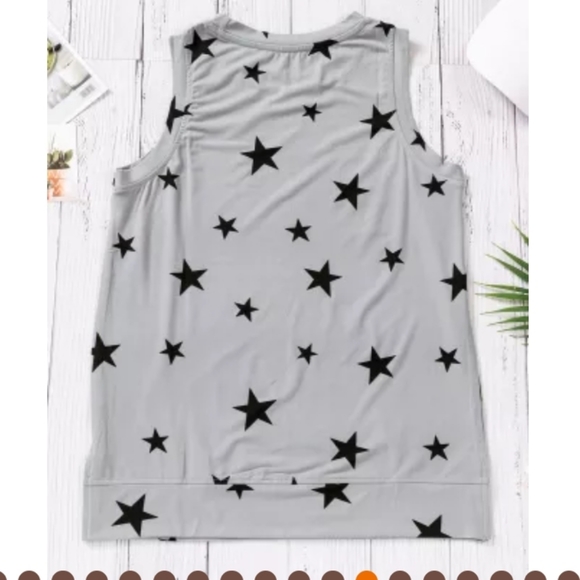 HP 💥1 xl left New boutique star print tank - Picture 7 of 16